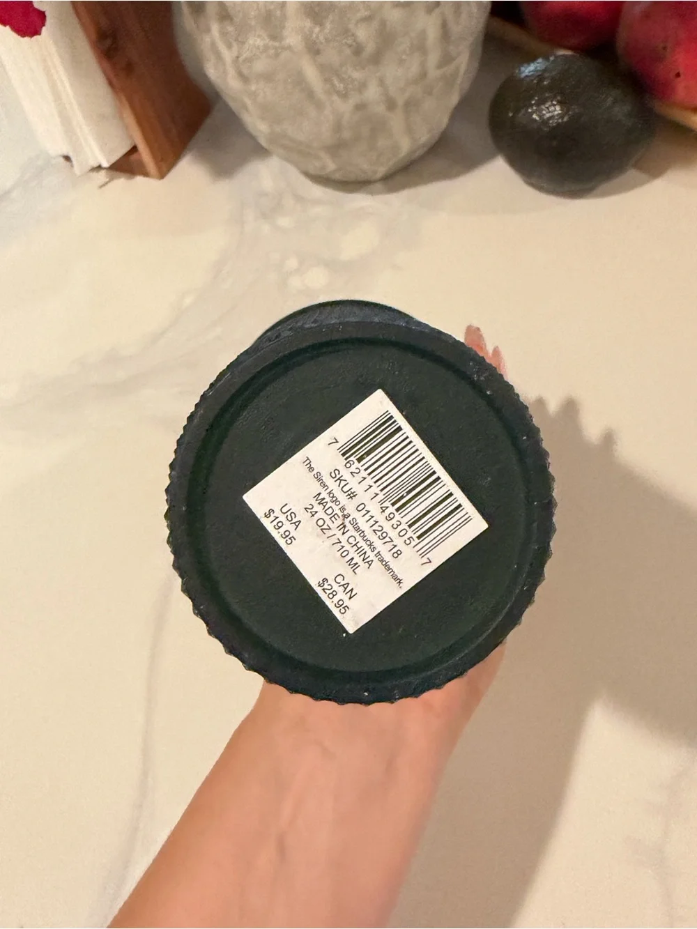 Matte Hunter Green Textured Travel Tumbler with Lid